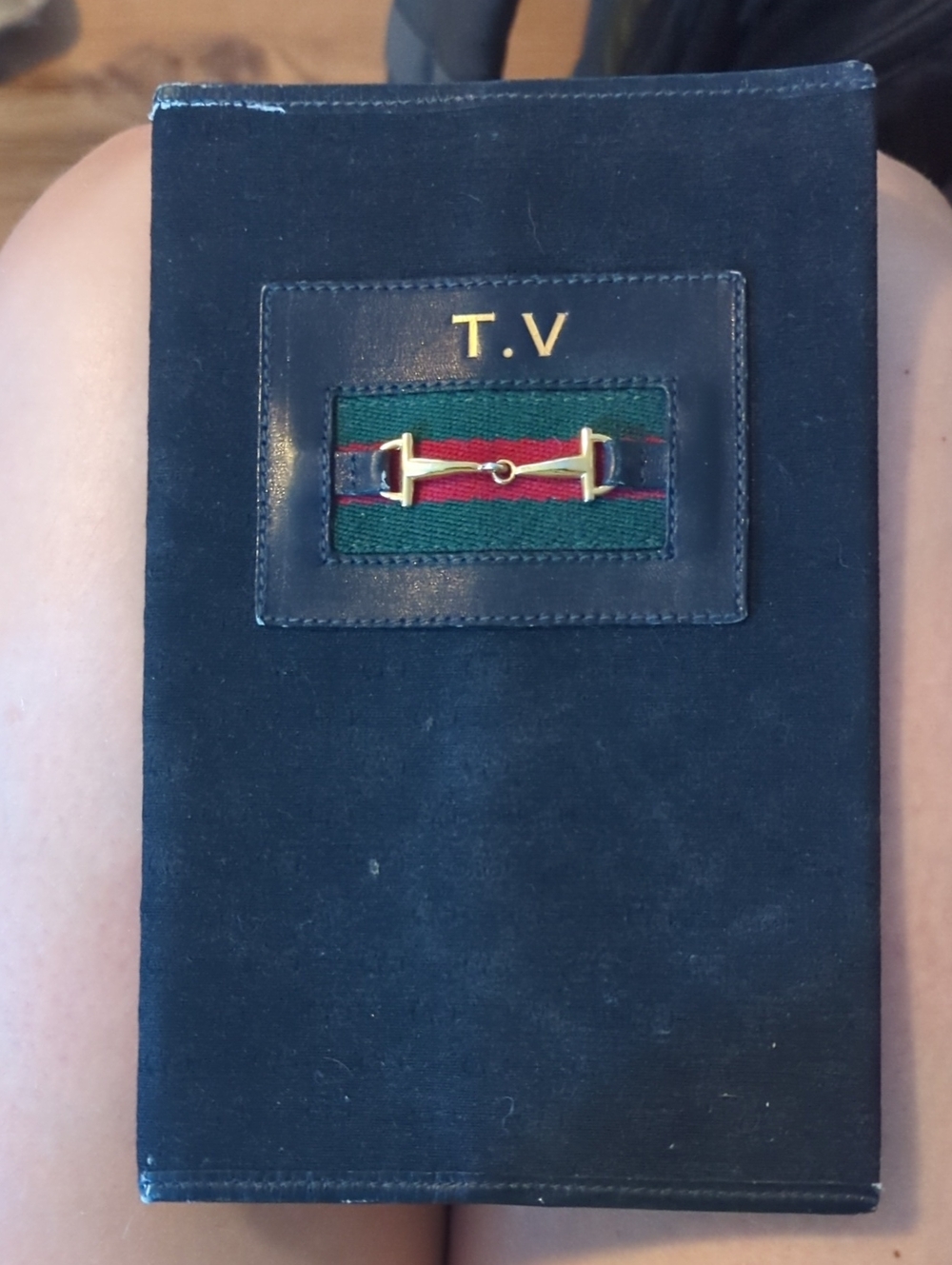Black T.V. Guide Cover